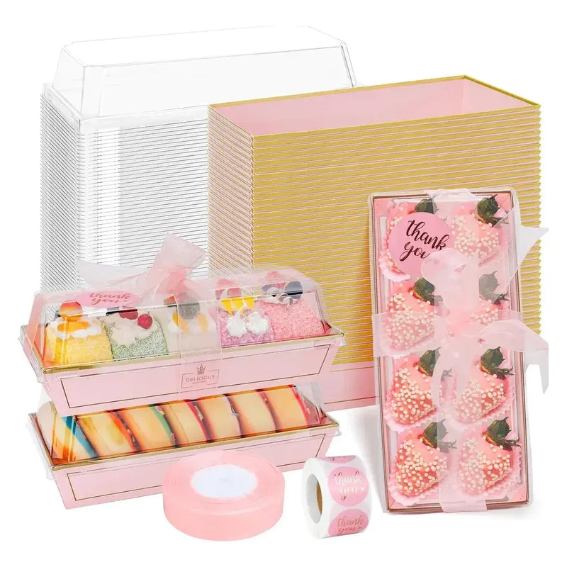 Caja Rectangular Para Dulces Y Alimentos Candy Bar