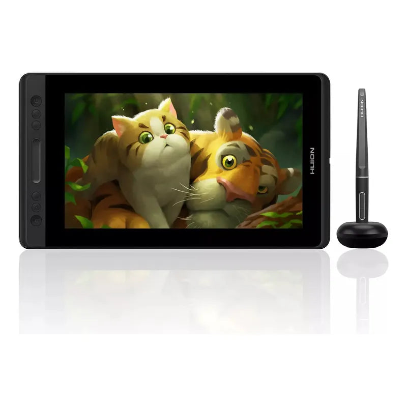Tablet Gráfica Huion Kamvas Pro 13 Vidrio Ag + Lapiz Negro