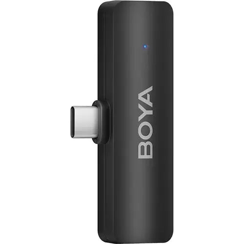 Microfono Wireless Boya By-v4u 4 Personas Usb-c Negro