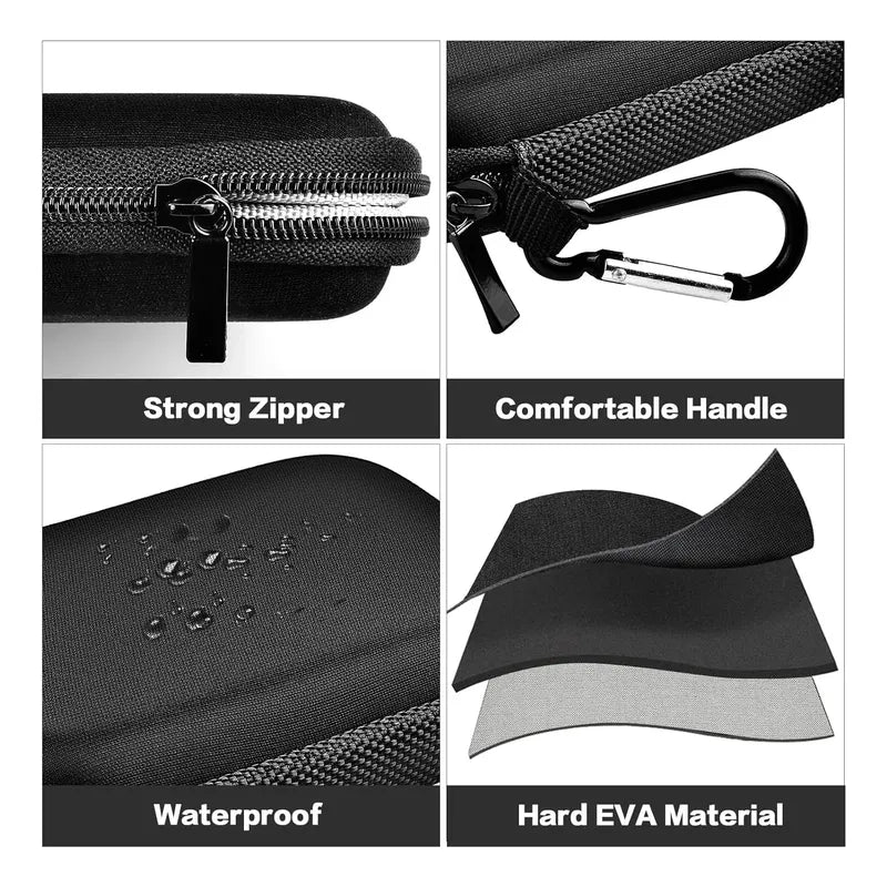 Estuche Organizador Gwcase Para Disco Externo Negro