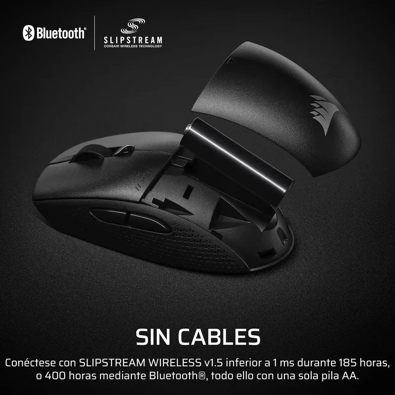 Corsair M55 Wireless Mouse Ligero Para Juegos Fps 24.000dpi