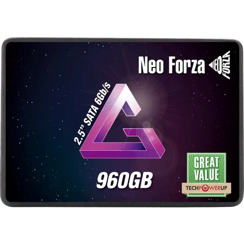 Disco Ssd Neo Forza Nfs01 2.5 960gb 3d Tlc Sata Iii Negro