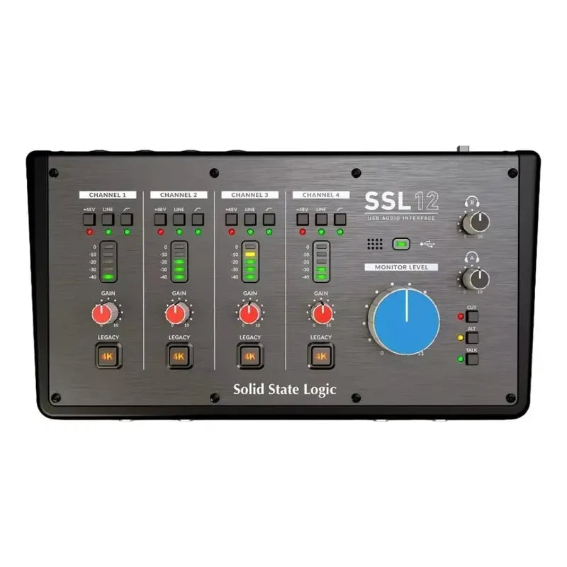 Interfaz Audio Usb Solid State Logic Ssl12 - 12in/8out Midi