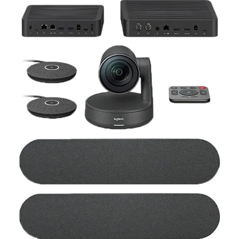 Sistema Videoconferencia Logitech Rally Plus C/kit D Montaje Gris Oscuro