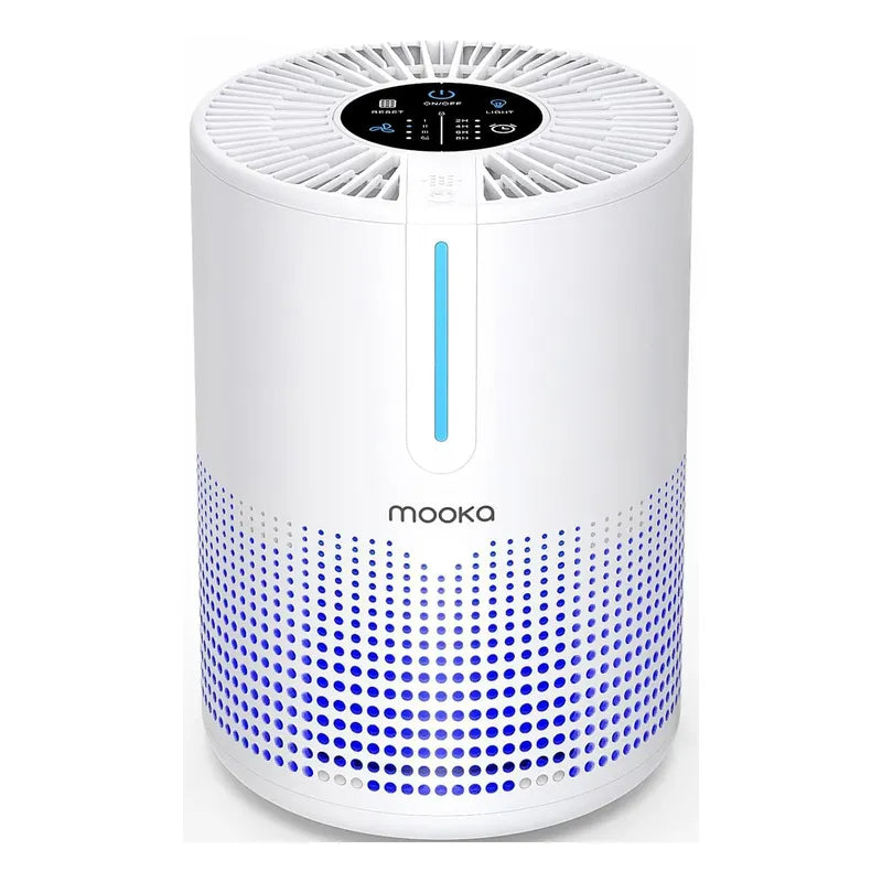 Purificadores De Aire Mooka H13 Filtro Hepa Blanco