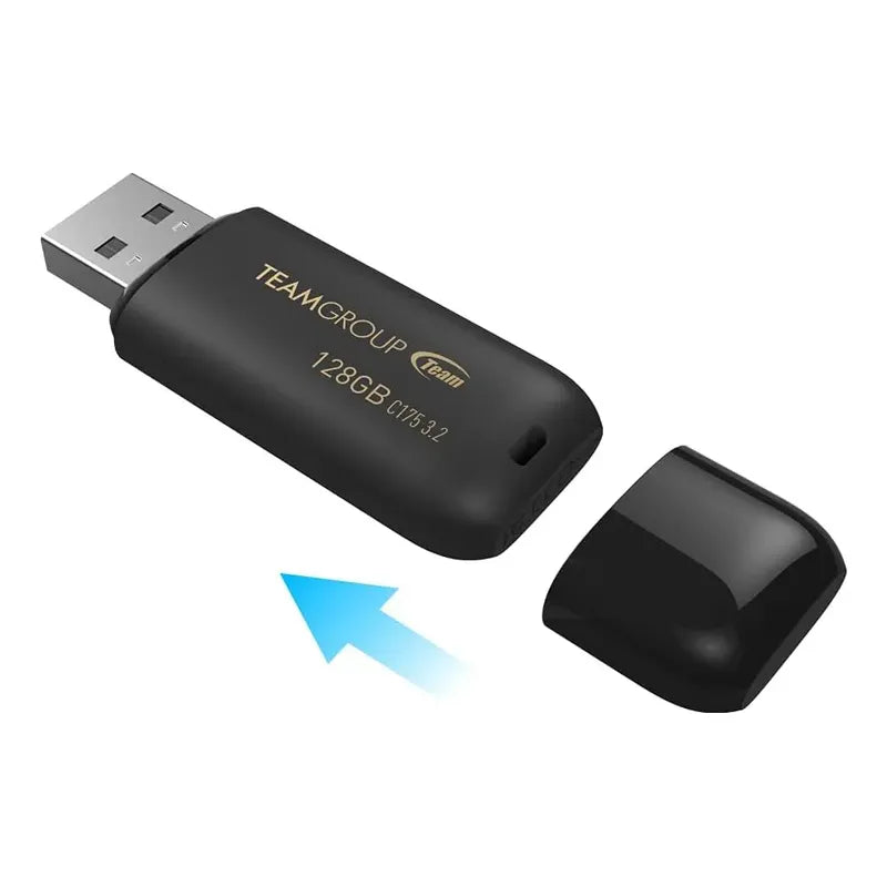 Pendrive Team Group 128gb Usb 3.2 Gen 1 Negro