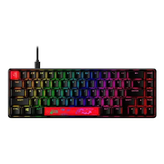 Teclado Hyperx Alloy Origins 65 Pc Ps4 Xbox One Negro English