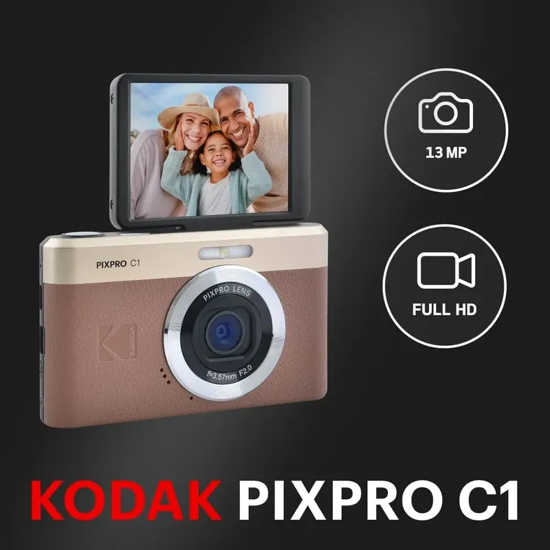 Camara Digital Kodak Pixpro C1 Marrón