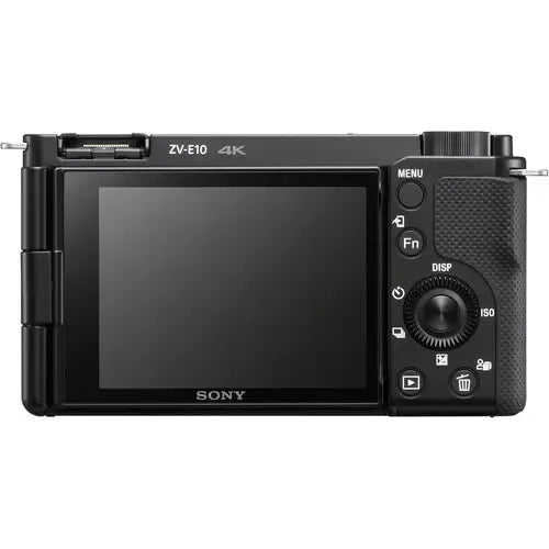 Cámara Sony Zv-e10 Uhd 4k30p Cmos Exmor Aps-c De 24,2 Mp Negro