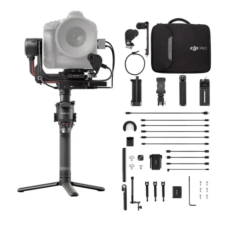 Dji Ronin Rs2 Pro Combo Gimbal Estabilizador Dslr Sin Espejo Negro
