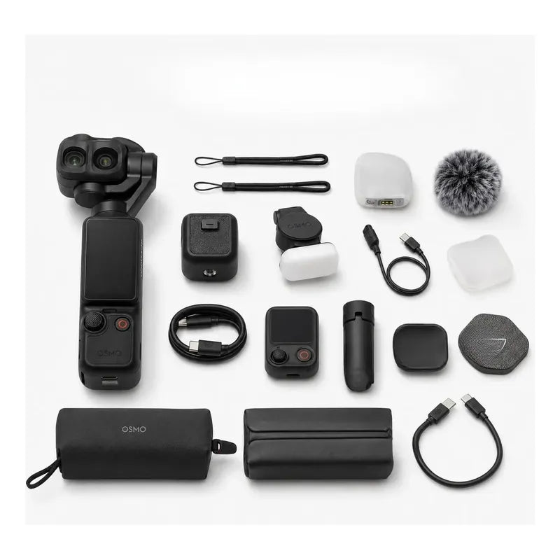 Camara Dji Osmo Pocket 4p Vlog Combo Bcv Negro