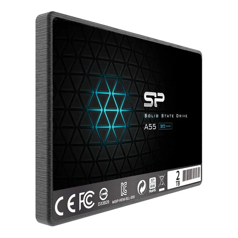 Disco Ssd 2tb Silicon Power 3d Nand Sata 3 Pc, Laptop Negro