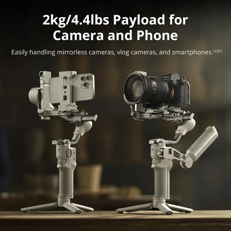 Estabilizador Gimbal Dji Rs 4 Mini Combo Gris
