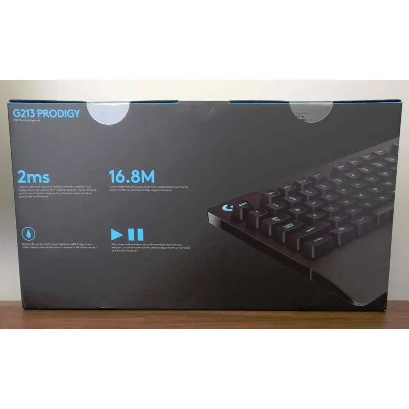 Teclado Mecanico Logitech G213 Prodigy Rgb Gaming