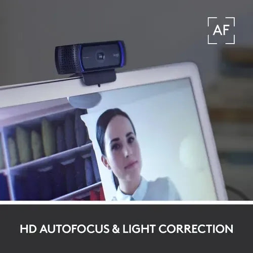 Camara Web Logitech C920s Pro Hd 1080p Webcam