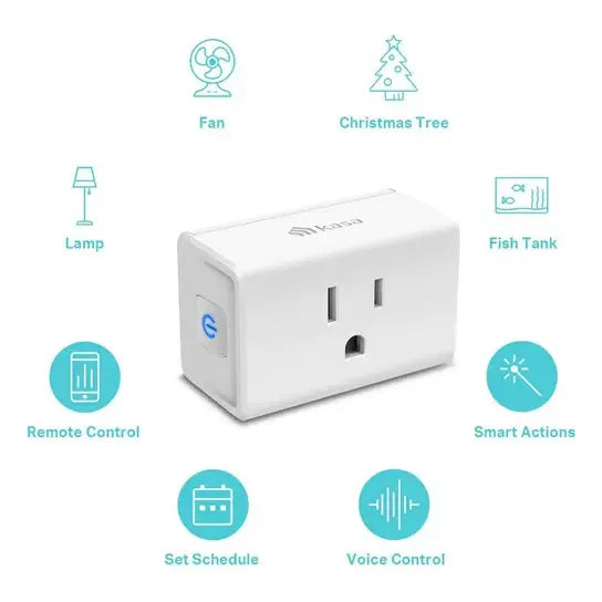 Enchufe Inteligente Wi-fi Tp-link Ep10 Kasa Mini 4pack Blanco