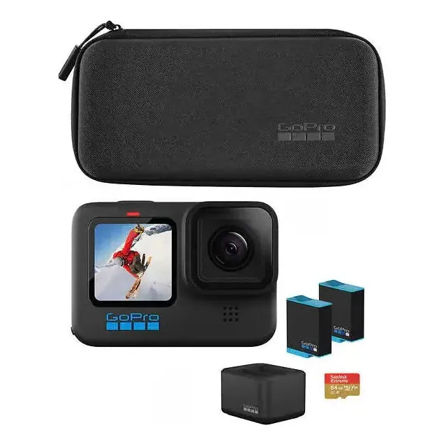 Camara Gopro Hero10 Black Action Bundle Negro