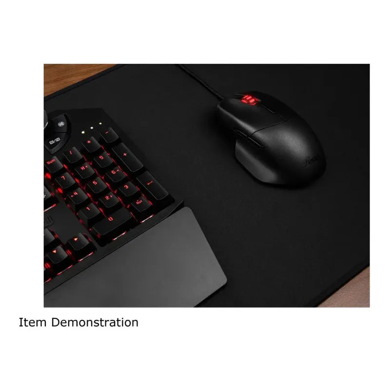 Mouse Óptico Gaming Rosewill D12 Con 8 Botones 4000 Dpi Negro