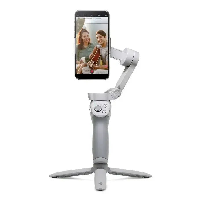 Dji Om 4 Gimbal Estabilizador Para Celulares Plateado