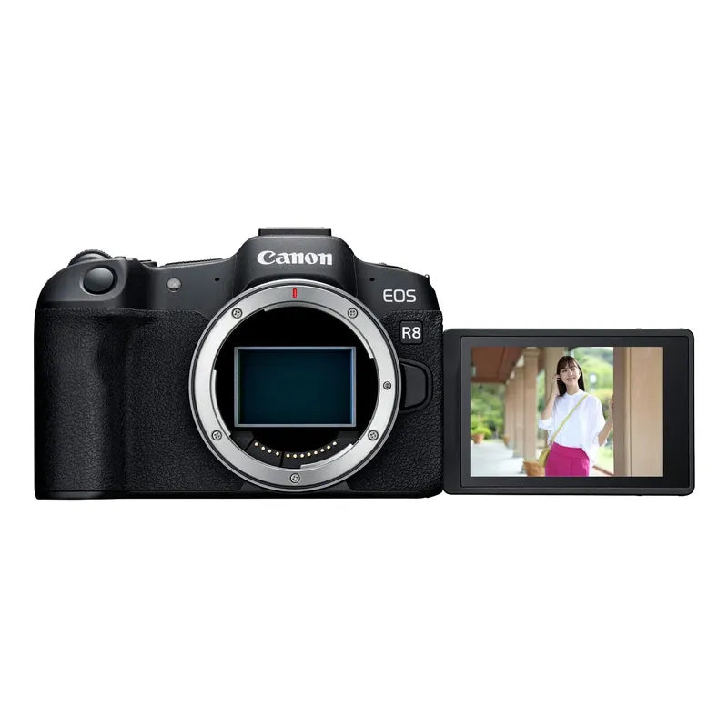 Canon Eos R8+ Lente Rf 24-50mm F/4.5-6.3 Is Stm+ Bundle Negro
