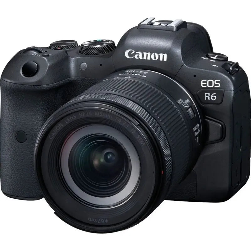 Camara Canon Eos R6 20.1mp+ Rf 24-105mm F/4-7.1 Is Stm Kit Negro