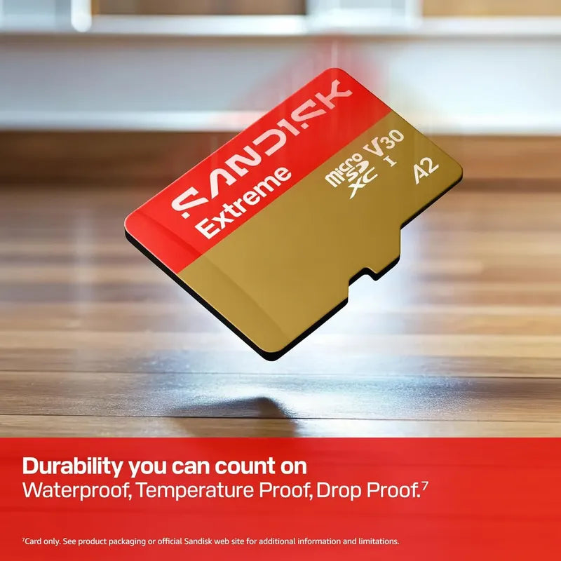 Microsd Sandisk Extreme 1tb Uhs-i 4k Con Adaptador Sd