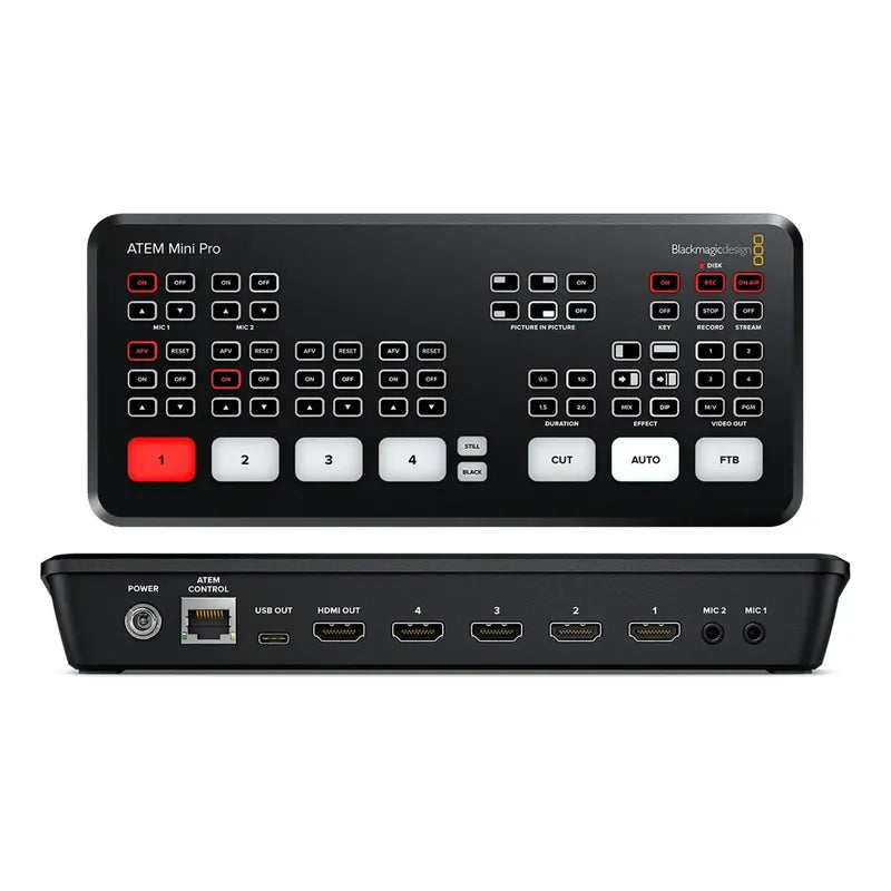 Blackmagic Atem Mini Pro Hdmi Live Stream Switcher