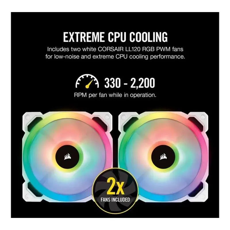 Refrigeración Liquido Corsair H100i Rgb Platinum Se 240mm