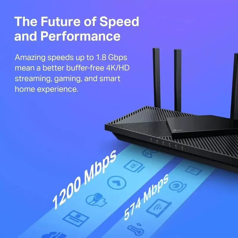 Router Tp-link Archer Ax1800 Gigabit Wifi 6