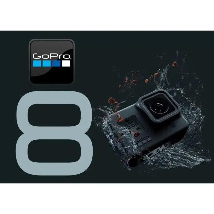 Cam Gopro Hero Black 8 4k 12mp Live Streaming Stabilization Negro