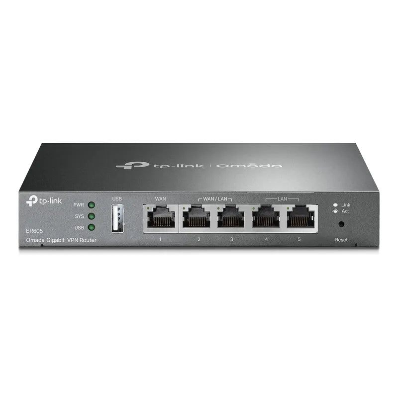 Omada Tp-link Router Gigabit Vpn Con Cable Multi-wan Er605