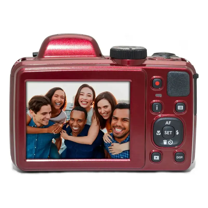 Camara Digital Kodak Pixpro Az405 Full Hd 1080p Rojo