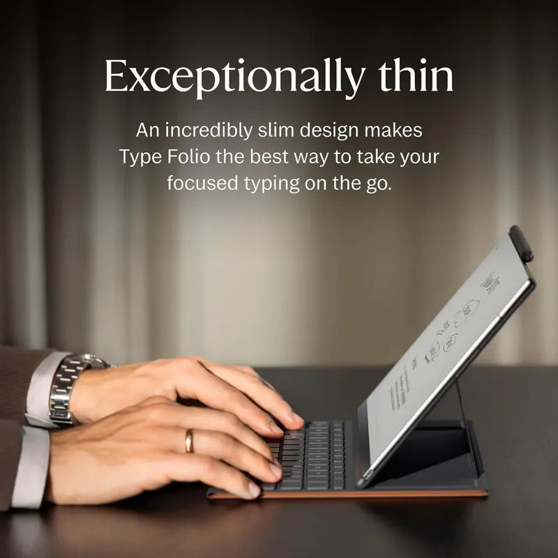 Funda+ Teclado Para Tableta Remarkable 2 Marrón