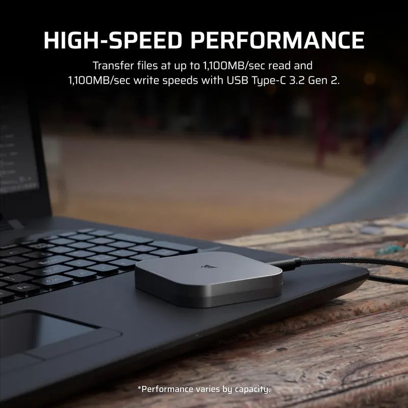 Disco Portátil Corsair Ex300u Ssd Usb-c De 1 Tb