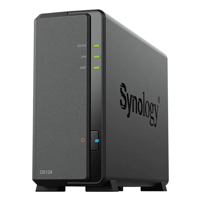 Servidor Nas Synology Diskstation Ds124 1p (sin Disco) Negro