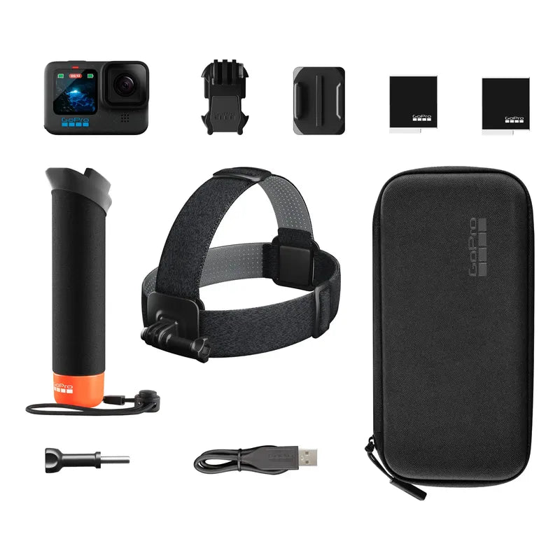 Gopro Hero 12 Black, 5.3k60, Hypersmooth 6.0 Special Bundle Negro