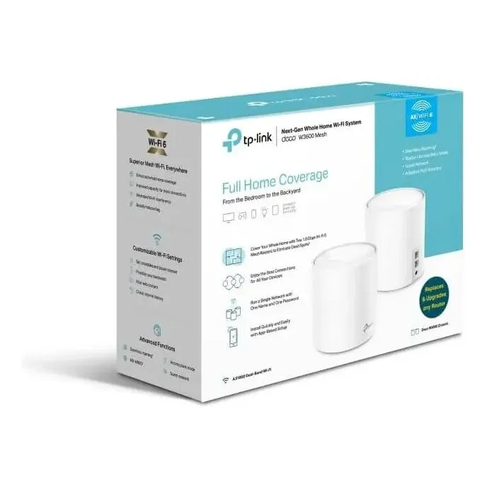 Router Tp Link Ax1800 Wi-fi 6 Mesh Deco W3600