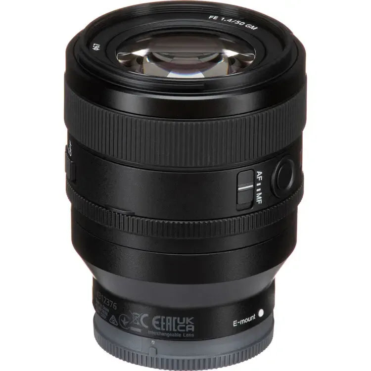Lente Sony Fe 50mm F/1.4 Gm Sony E Negro