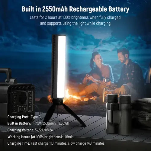 Barra De Luz Magnetica Neewer Tl2ic Rgb 23cm