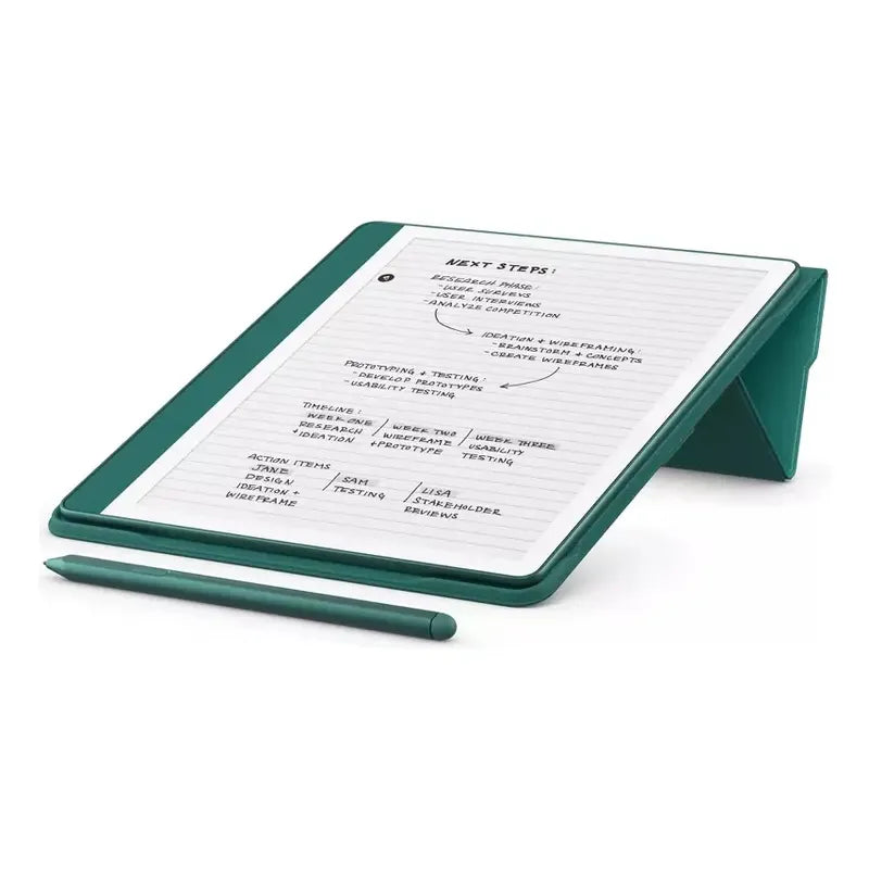 Funda Protectora Kindle Scribe Cuero Tipo Folio Magnetico