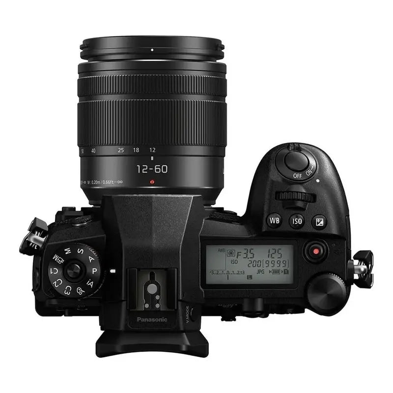 Panasonic Lumix G9+ Lente Lumix G Vario 12-60mm F3.5-5.6 Negro