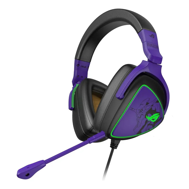 Audifinos Asus Rog Delta S Eva Edition Púrpura