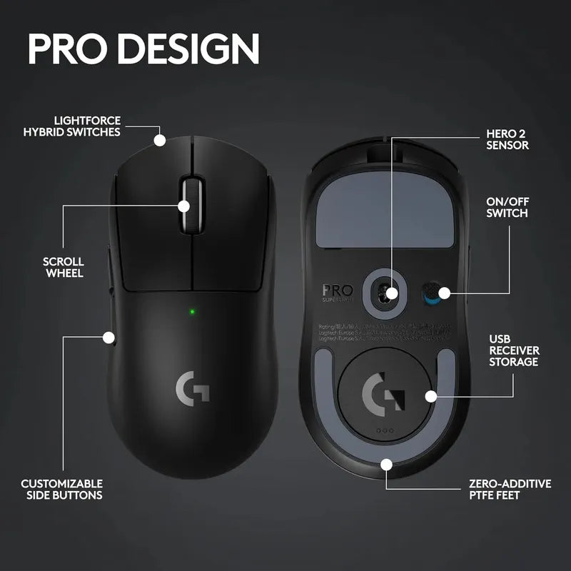 Mouse Logitech G Pro X Wireless Superlight 2 Pink Bcv