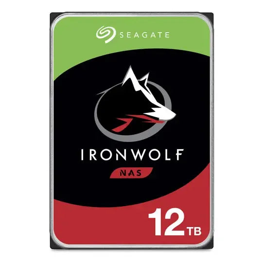 Disco Duro Interno Nas Seagate Ironwolf 12tb 3,5 Gris