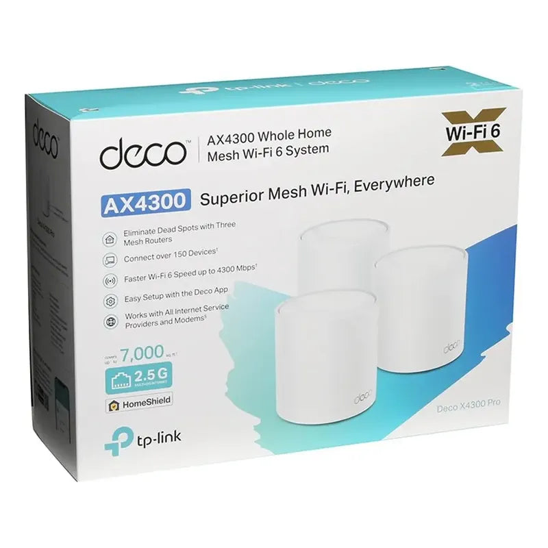 Router Tp Link Ax4300 Pro Wifi 6 Mesh 3pack