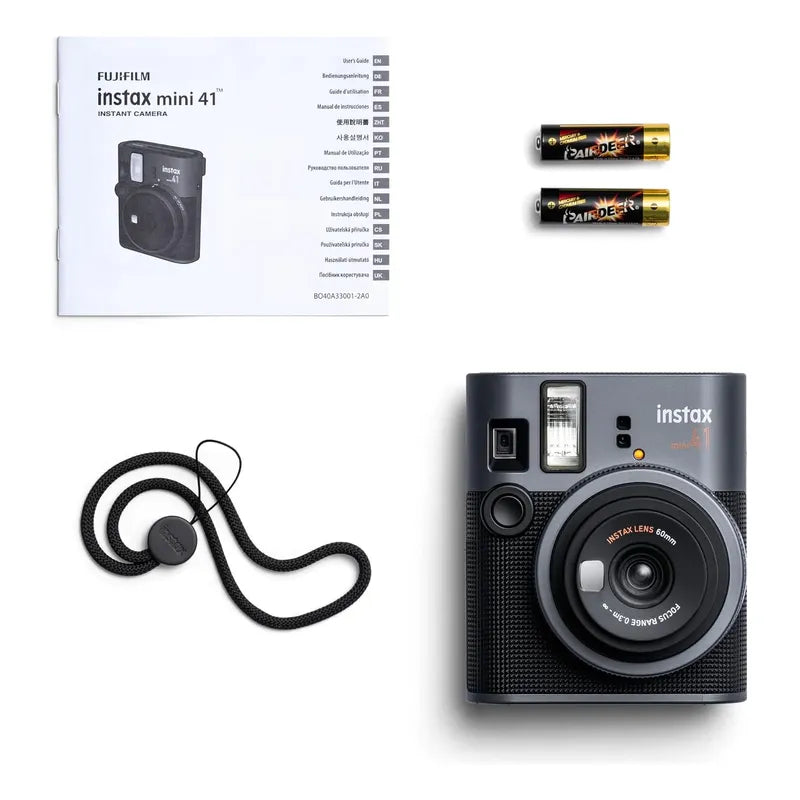 Cámara Instantánea Fujifilm Instax Mini 41 Negro