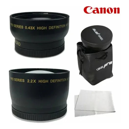 Camara Canon Eos 250d/rebel Sl3+ 18-55mm+ Bundle Kit Negro