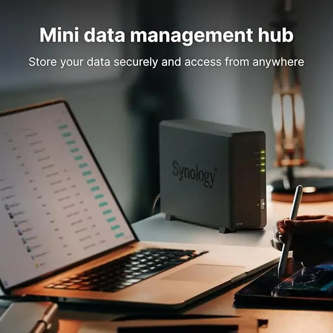 Servidor Nas Synology Diskstation Ds124 1p (sin Disco) Negro