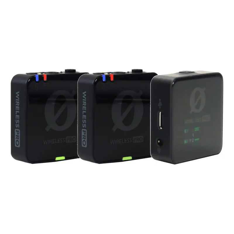 Sistema Micrófono Inalámbrico Compacto Rode Wireless Pro Negro