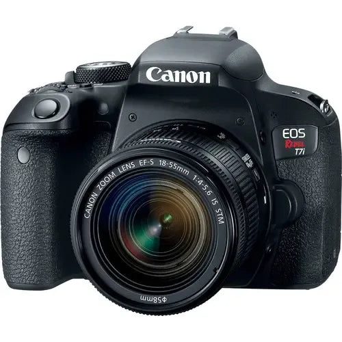 Canon Eos Rebel T7i Video Creator Kit + Lente 18-55 Mm Negro